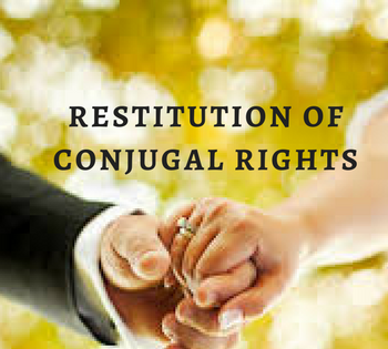 Restitution is not equal to Sexual Rights